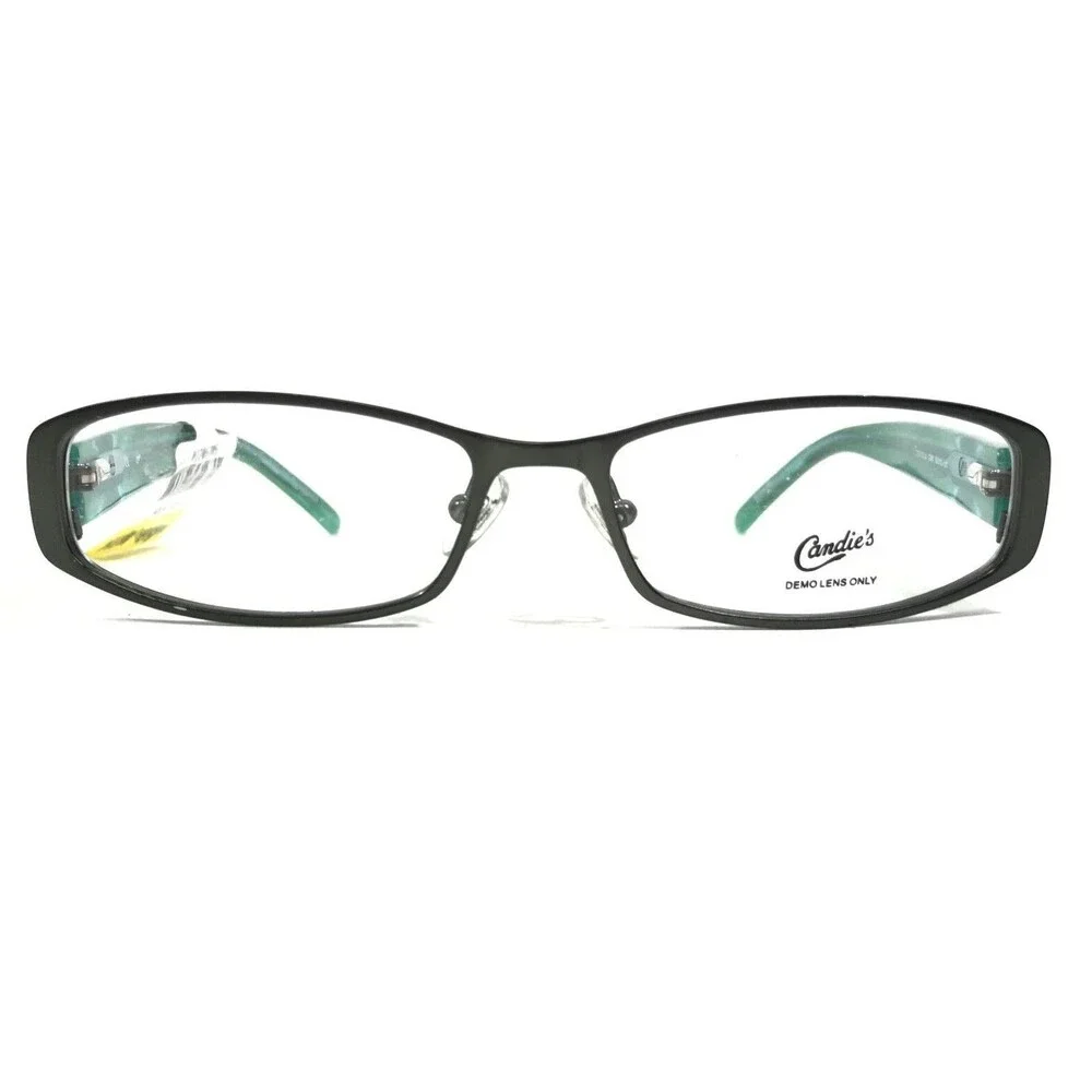 Candies C ESTELLA GRN Eyeglasses Frames Brown Green Rectangular 50-15-135